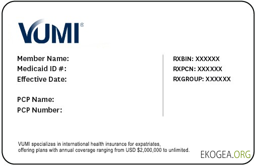 Carte d'assurance maladie du Paraguay